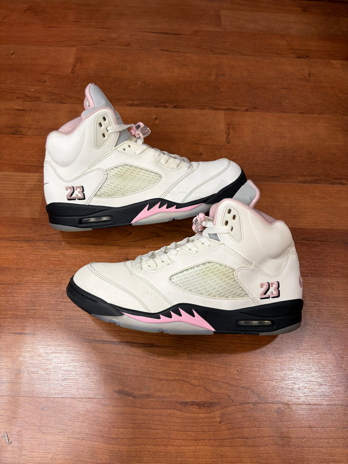 AJ5 Retro Soft Pink (Size 13 Mens)