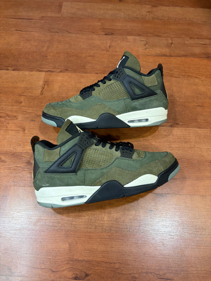 AJ4 Retro Medium Olive Craft (Size 13 Mens)
