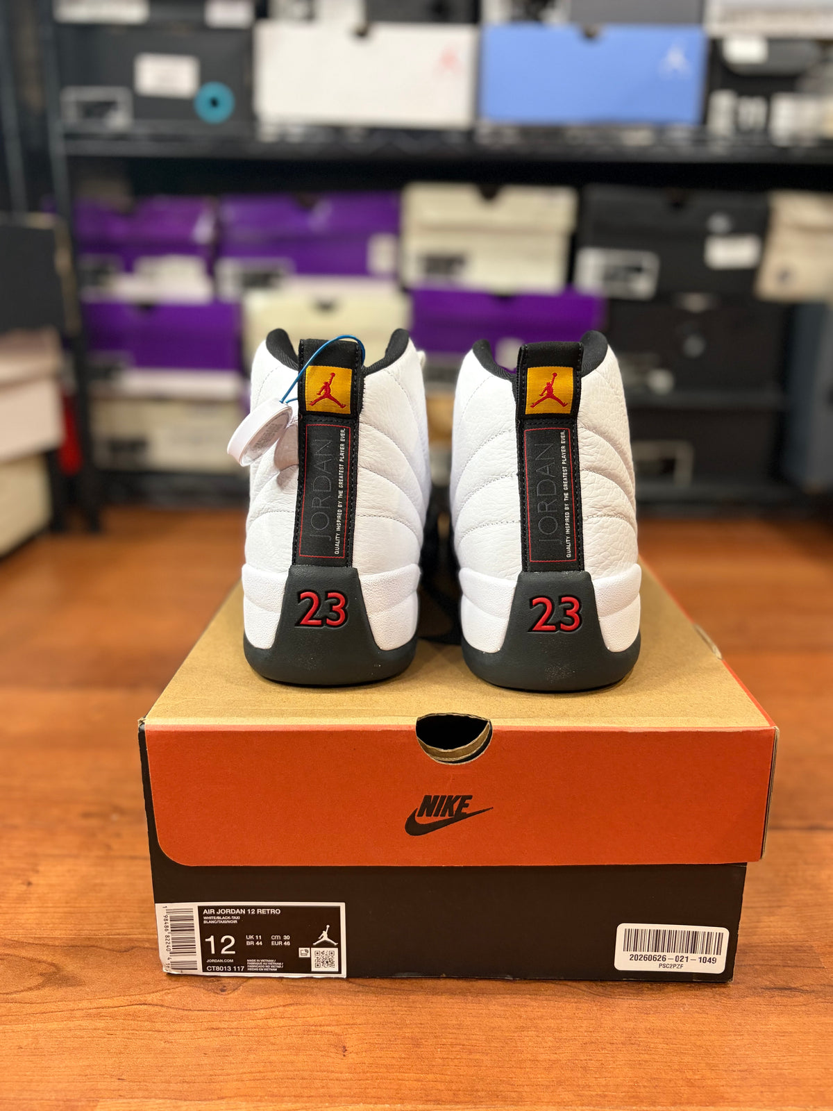 Jordan Retro 12 Taxi (Brand New - 12M)