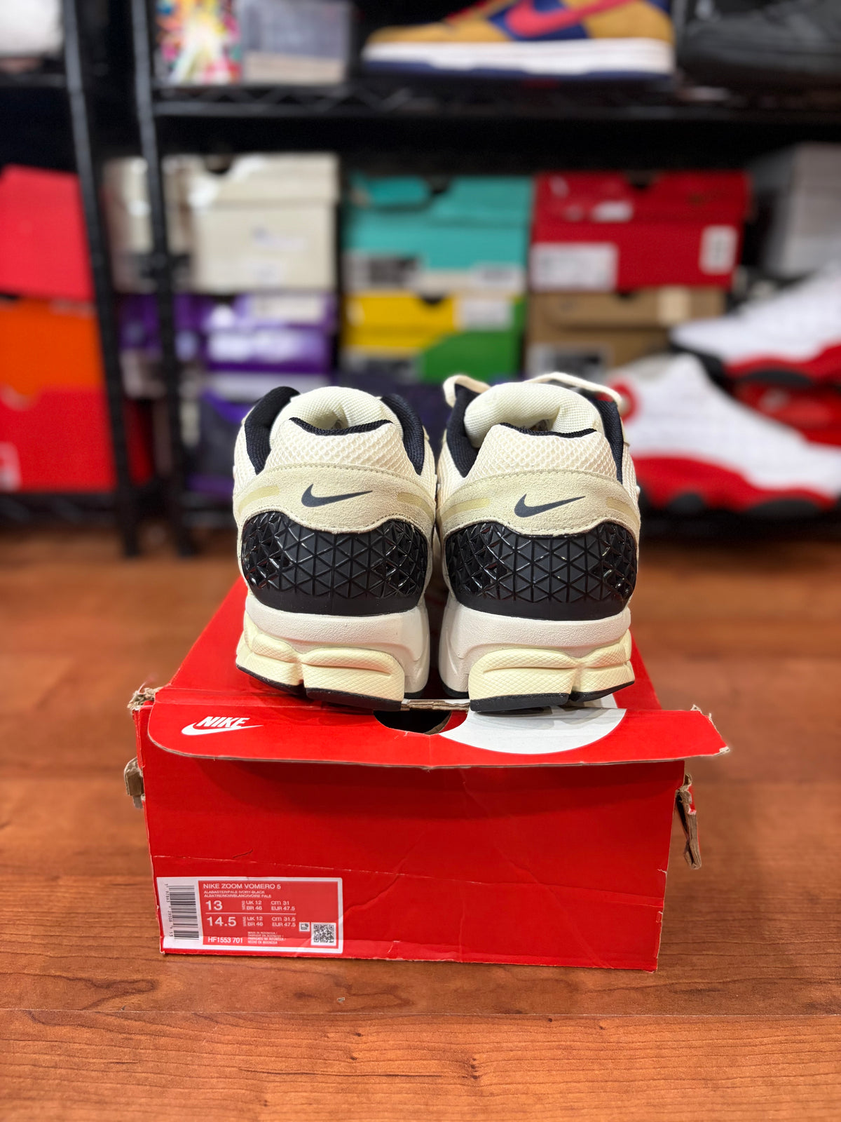 Nike Vomero 5 Alabaster Black (DS - Size 13M)