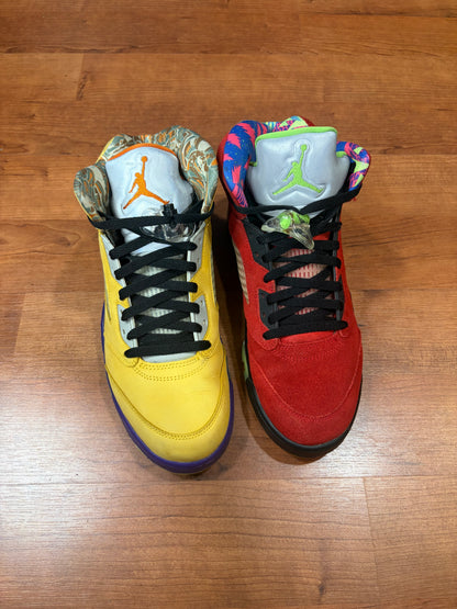 Jordan Retro 5 What The (Size 10.5 Mens)