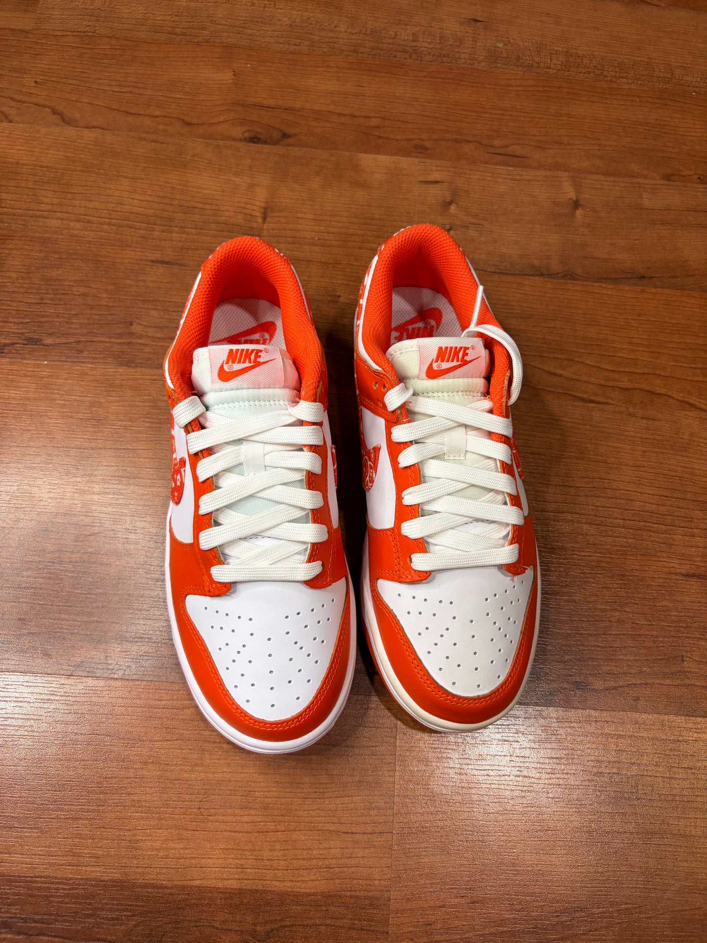 Nike Dunk Low Orange Paisley (Brand New - 8W/6.5Y)