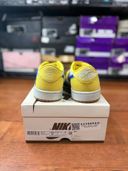 Jordan Retro 1 Low Travis Scott Canary (Size 8.5W / 7M)