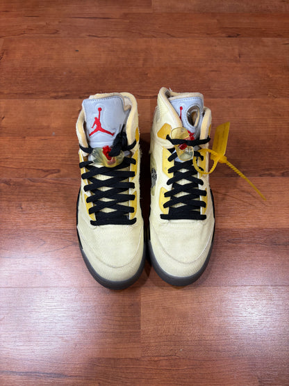 AJ5 Retro Off White Sail (Size 9 Mens)