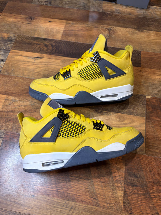 Air Jordan Retro 4 Lightning (Size 11 Mens)