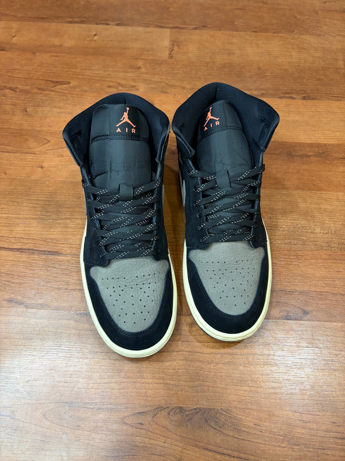 Jordan 1 Mid Olive Grey (Size 10 Mens)