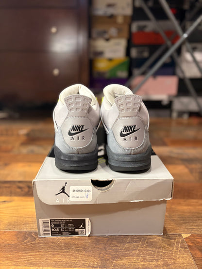Jordan Retro 4 Neon (Size 9 Mens)