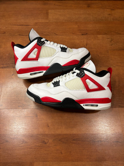 Jordan Retro 4 Red Cement (Size 12 Mens)