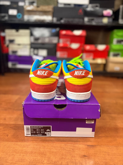 Nike Dunk Low SB Bart Simpson (Size 11 Mens)