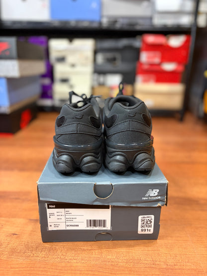 New Balance 9060 Triple Black (Brand New - 6Y/7.5W)