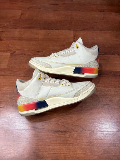 AJ3 Retro J Balvin Sunset (Size 10 Mens)