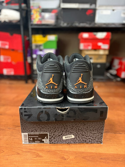 AJ3 Retro Fear (Size 14 Mens)
