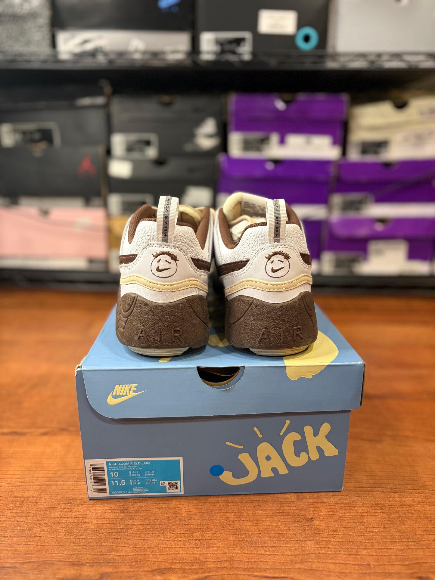 Nike Zoom Field Jaxx Travis Scott Chocolate (Size 10 Mens)