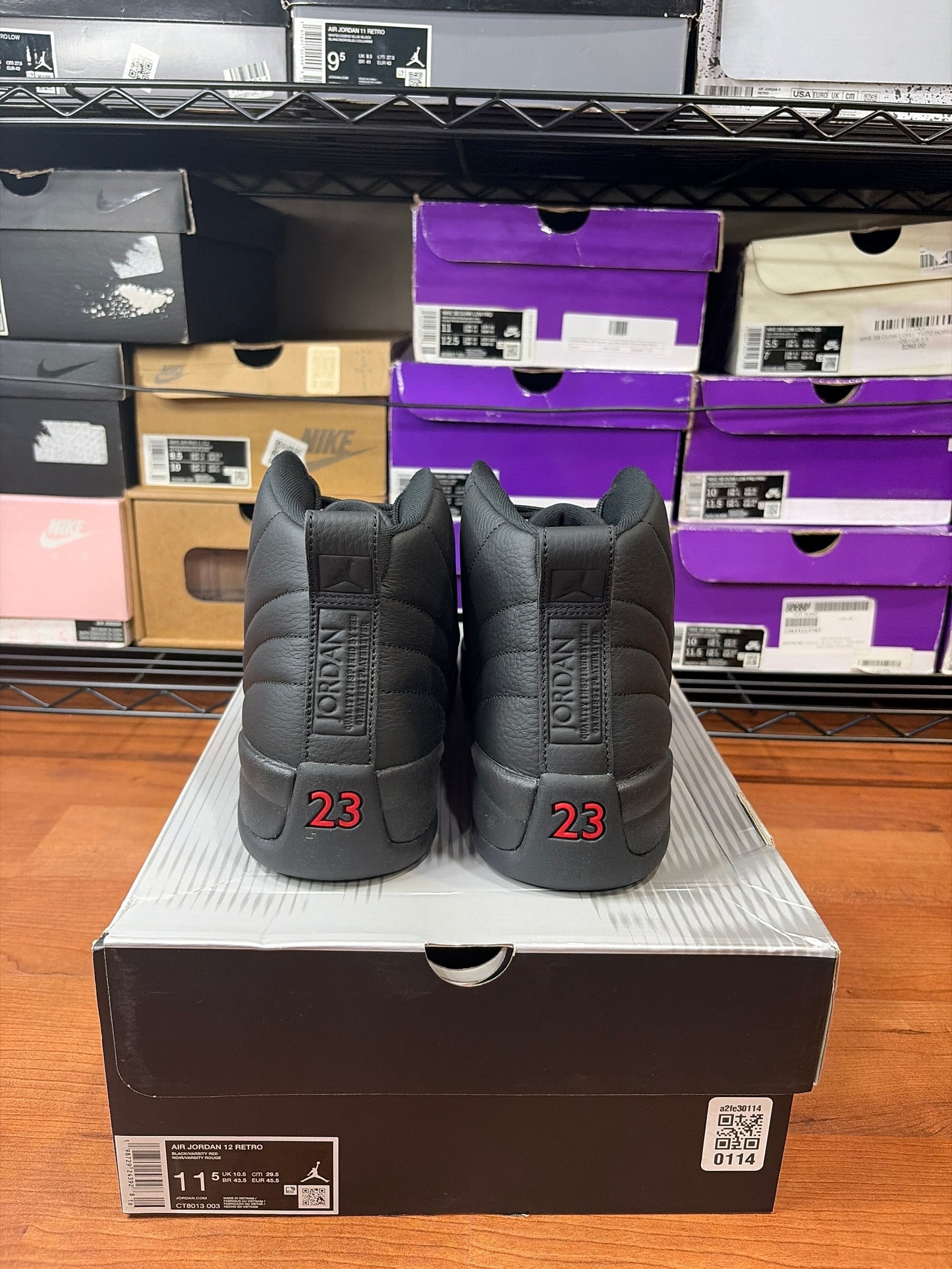 Jordan Retro 12 Bloodline (Brand New - 11.5M)