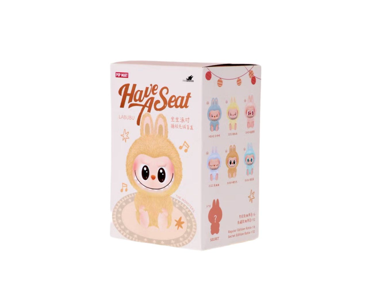Pop Mart Labubu the Monsters Have A Seat Single Blind Box