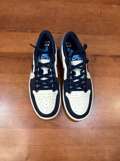 Jordan Retro 1 Low Obsidian (Brand New - 9M)