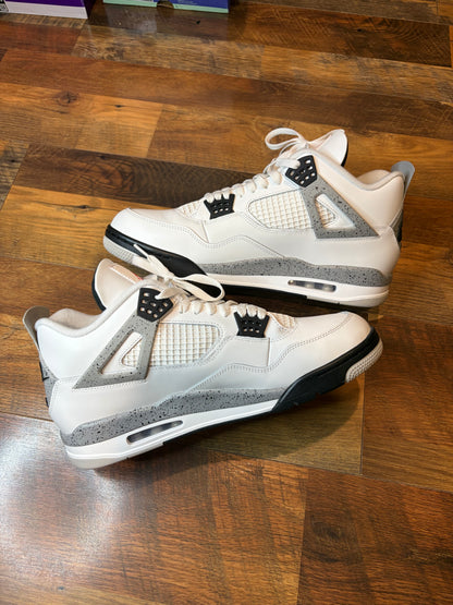 Jordan Retro 4 White Cement (Brand New)