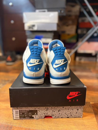 Jordan Retro 4 Military Blue (Size 10 Mens)