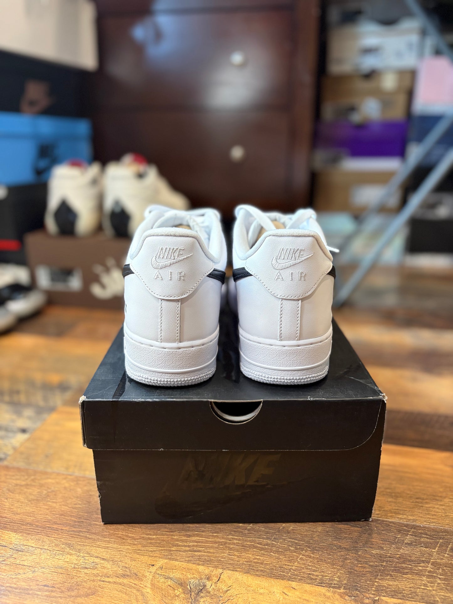 Nike Air Force 1 Low Supreme White Black (Brand New - 11M)
