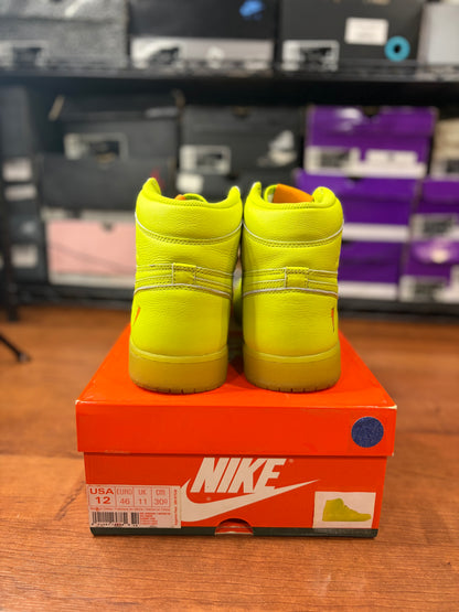 Jordan Retro 1 Gatorade Yellow (Size 12 Mens)