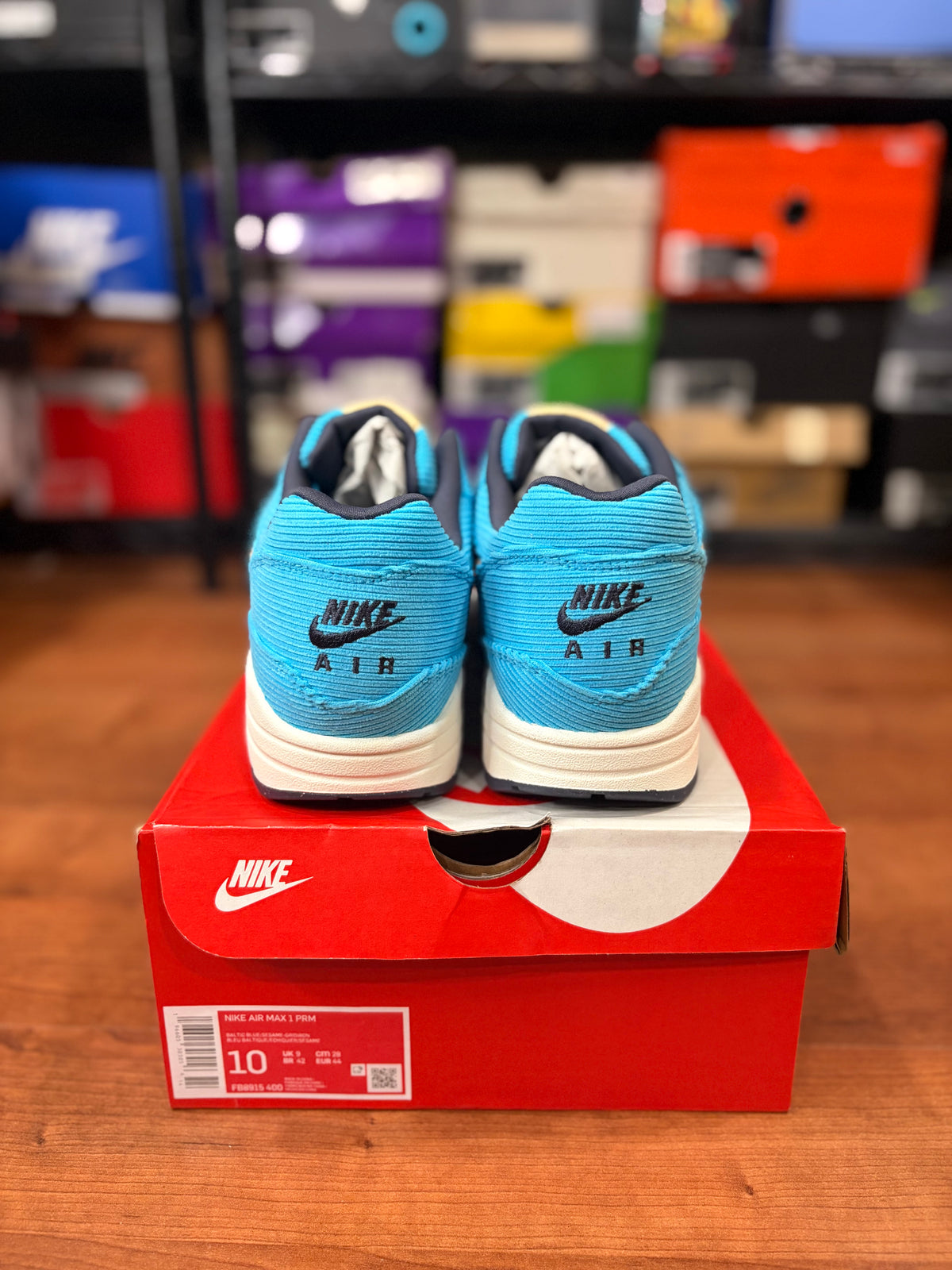 Air Max 1 Corduroy Baltic Blue (DS - Size 10M)