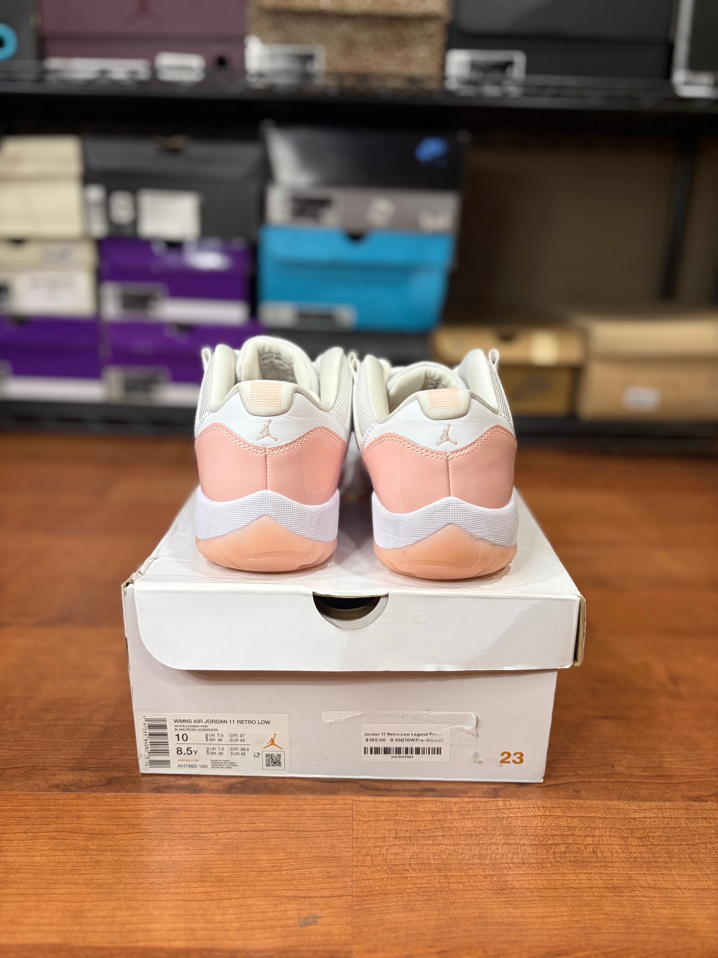 Jordan Retro 11 Low Legend Pink (Size 10W / 8.5M)