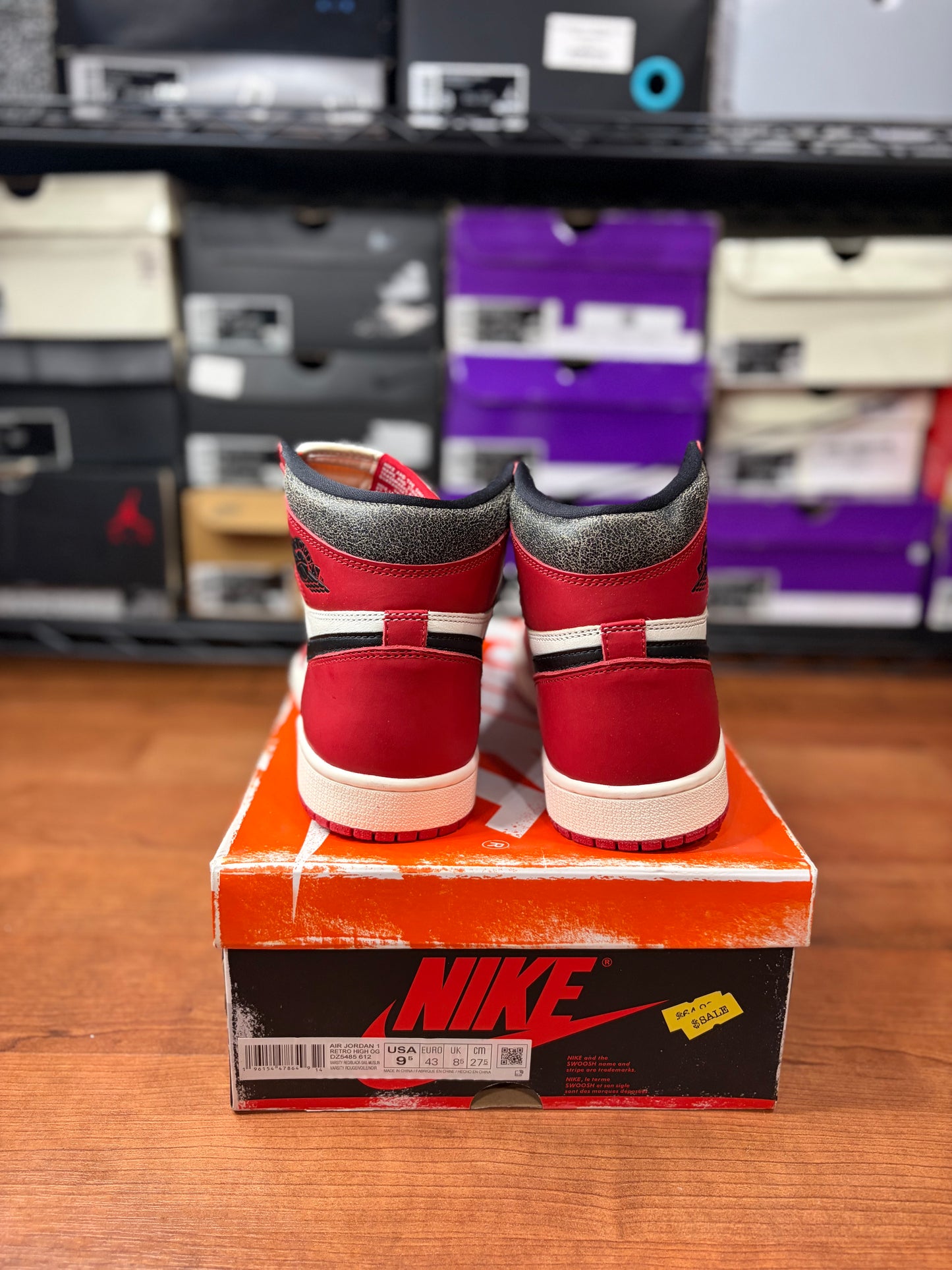 Jordan Retro 1 Lost & Found (Brand New - 9.5M)