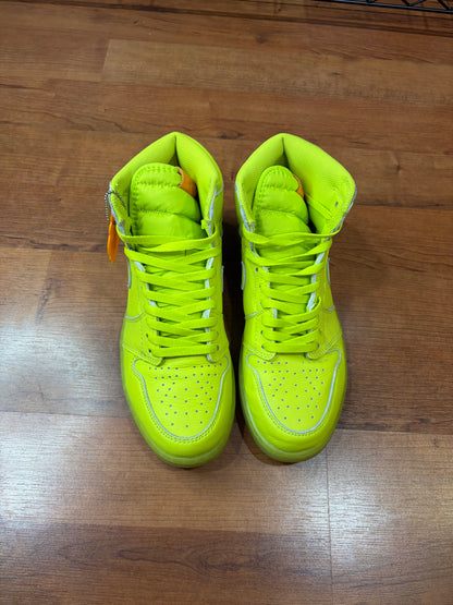 Jordan Retro 1 Gatorade Yellow (Size 10 Mens)