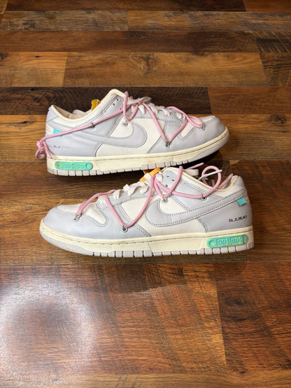 Nike Dunk Low Off-White Lot 9 (Size 11 Mens)