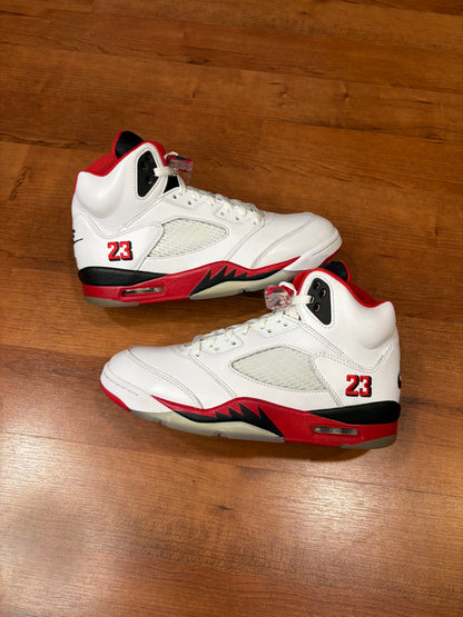 Jordan Retro 5 Fire Red (Size 8 Mens)