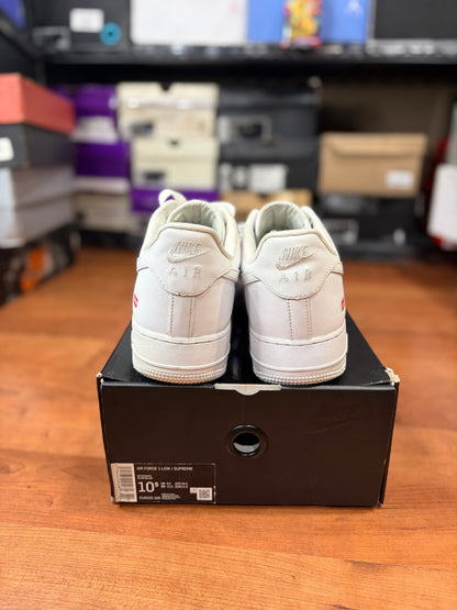 Nike Air Force 1 Low Supreme White (Size 10.5 Mens)
