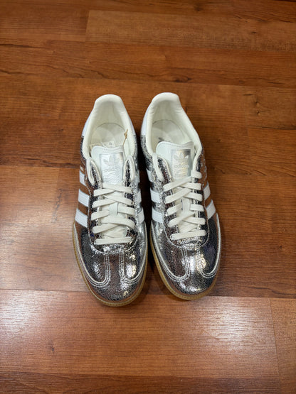 Adidas Samba Cracked Metallic Silver (Brand New -  9.5W / 8M)
