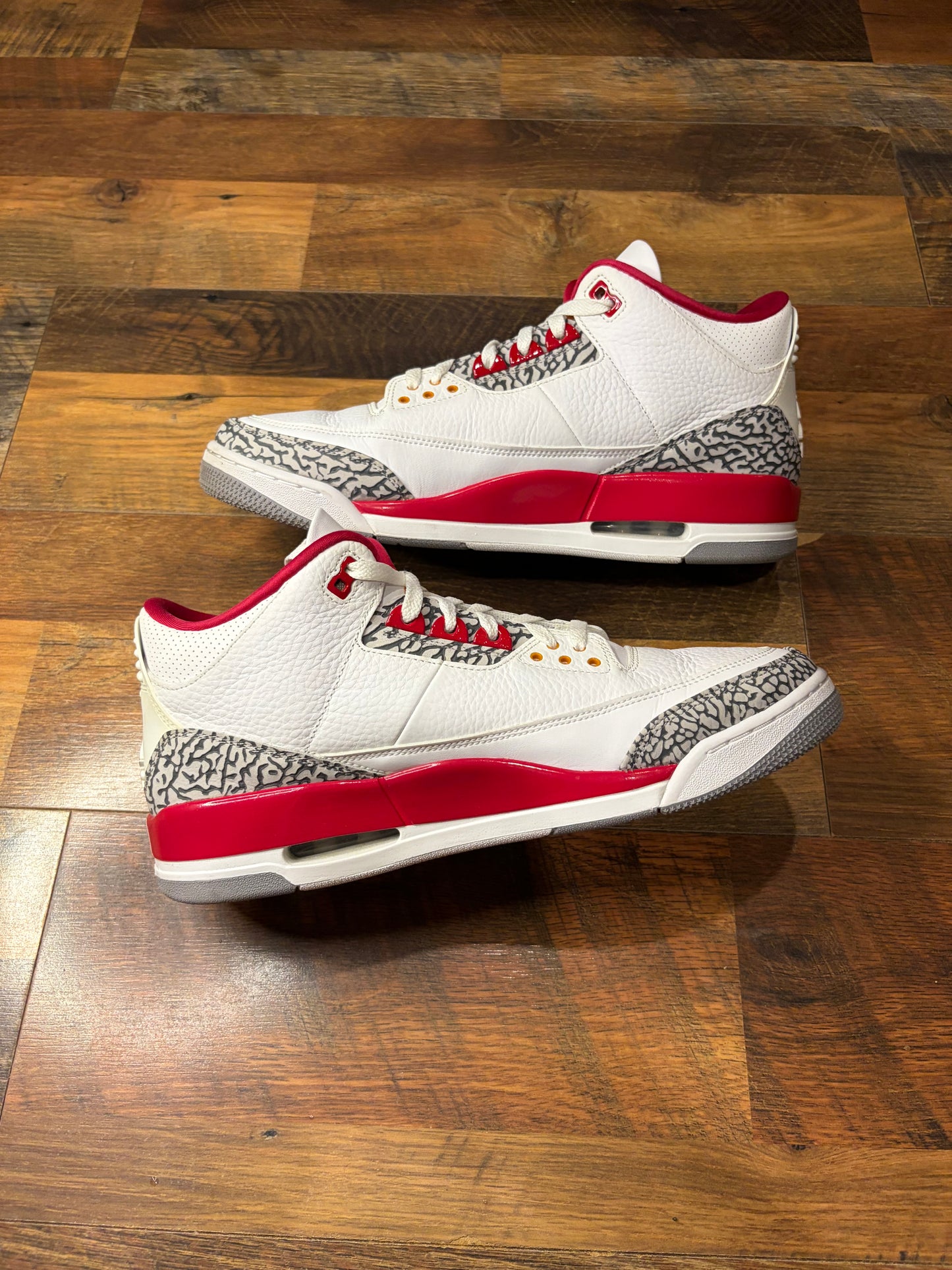 Jordan Retro 3 Cardinal (Size 13 Mens)