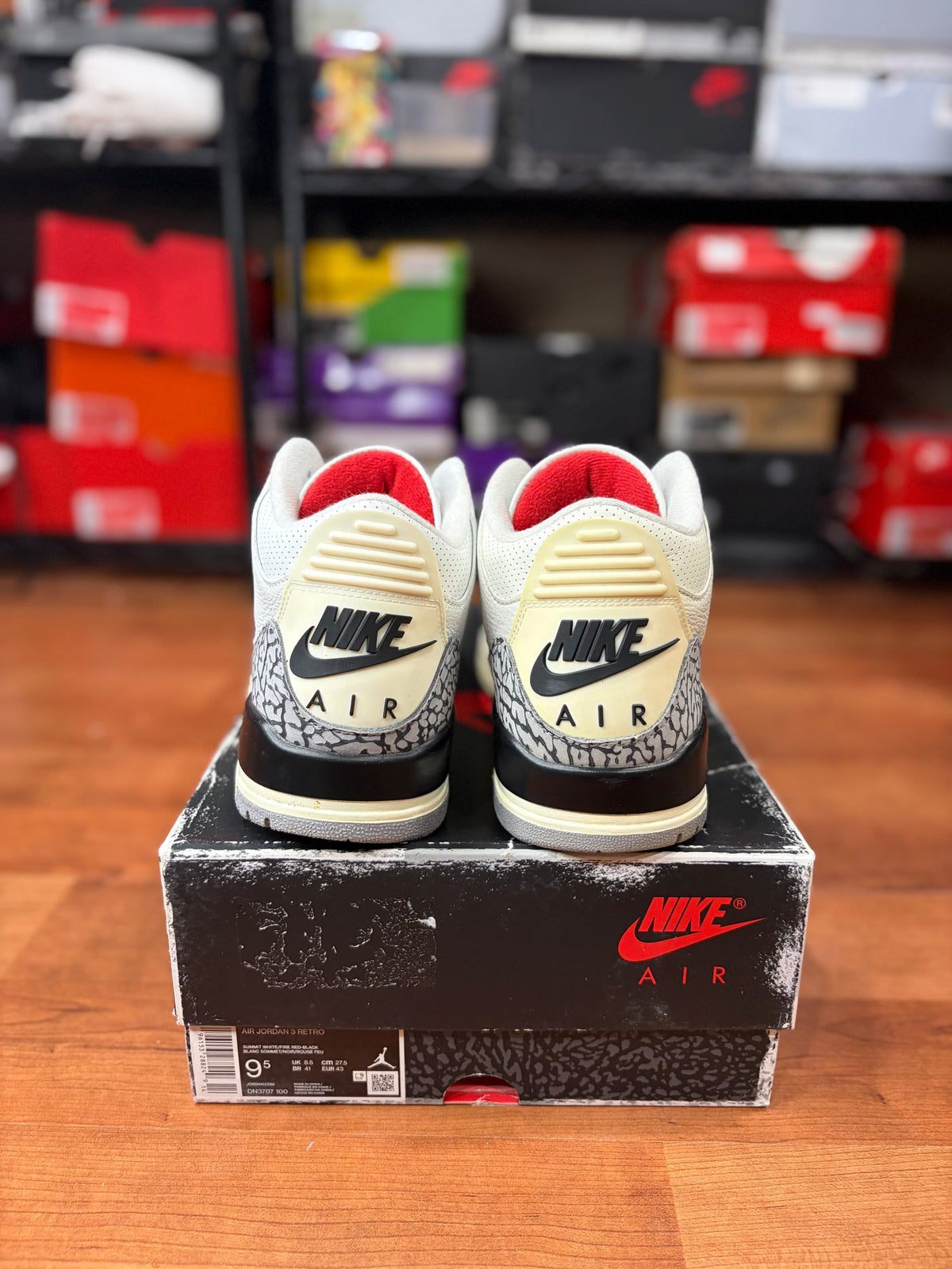 AJ3 Retro White Cement Reimagined (Size 9.5 Mens)