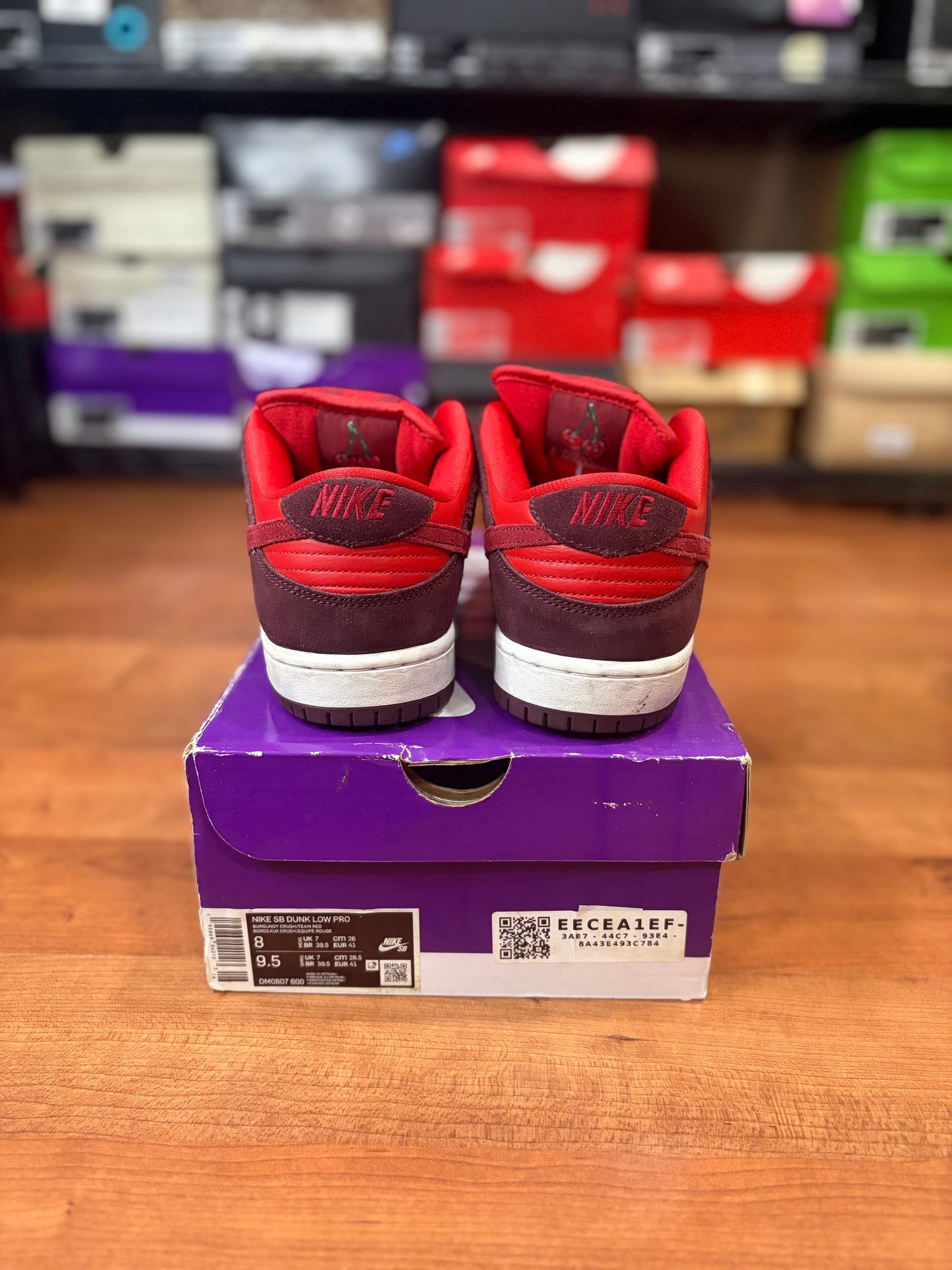 Nike Dunk Low SB Cherry (Size 8 Mens)