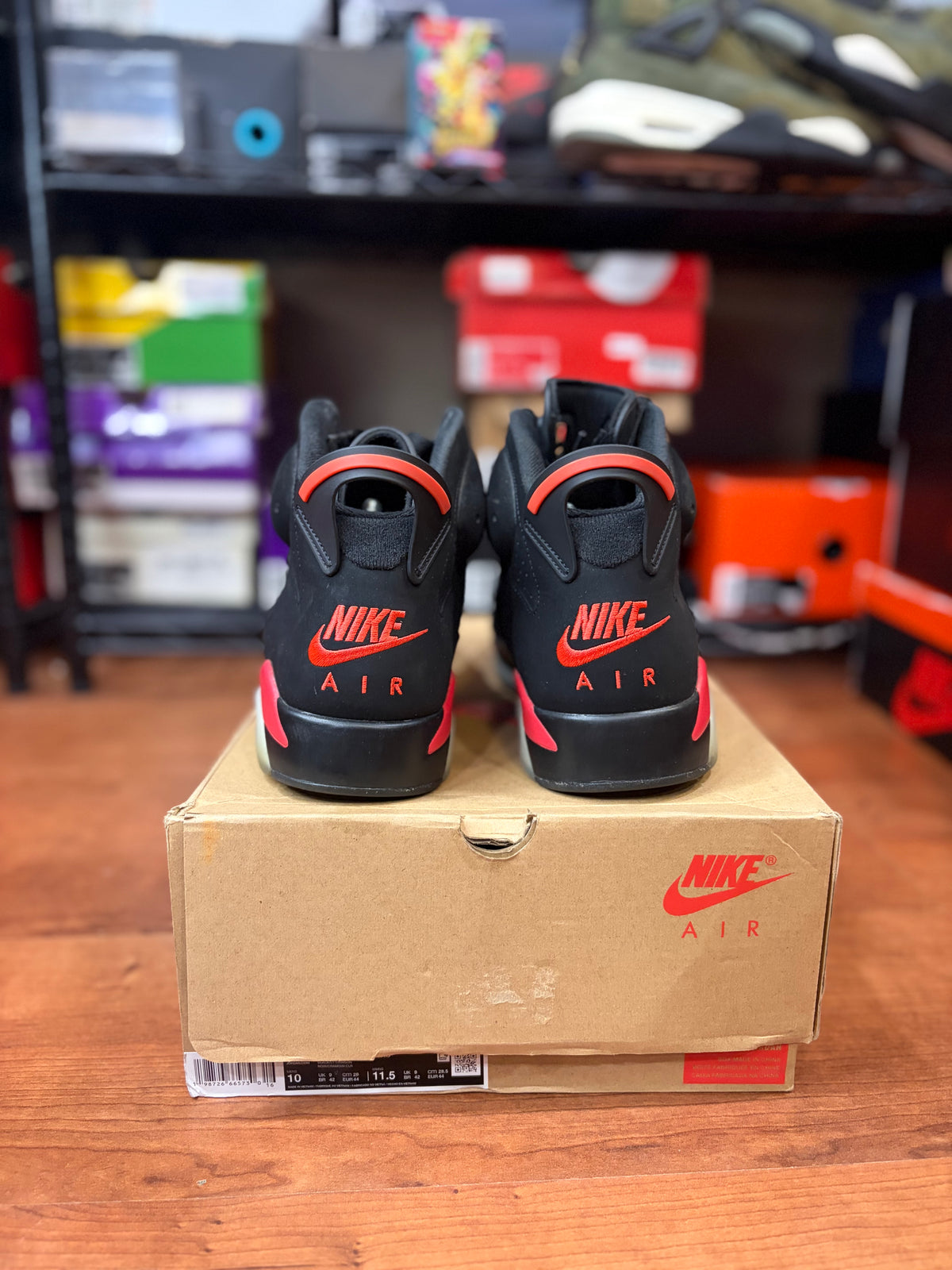 AJ6 Retro Infrared Salesman (Size 10 Mens)