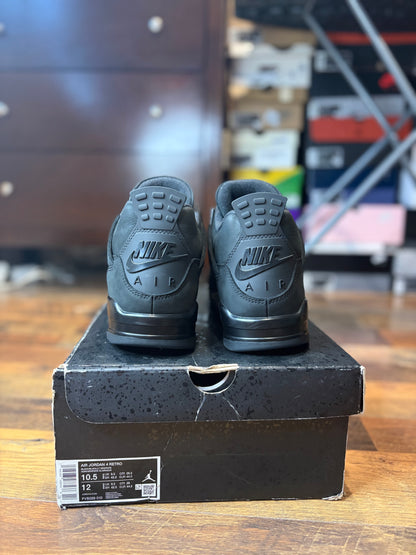 Jordan Retro 4 Black Cat (Size 10.5 Mens)