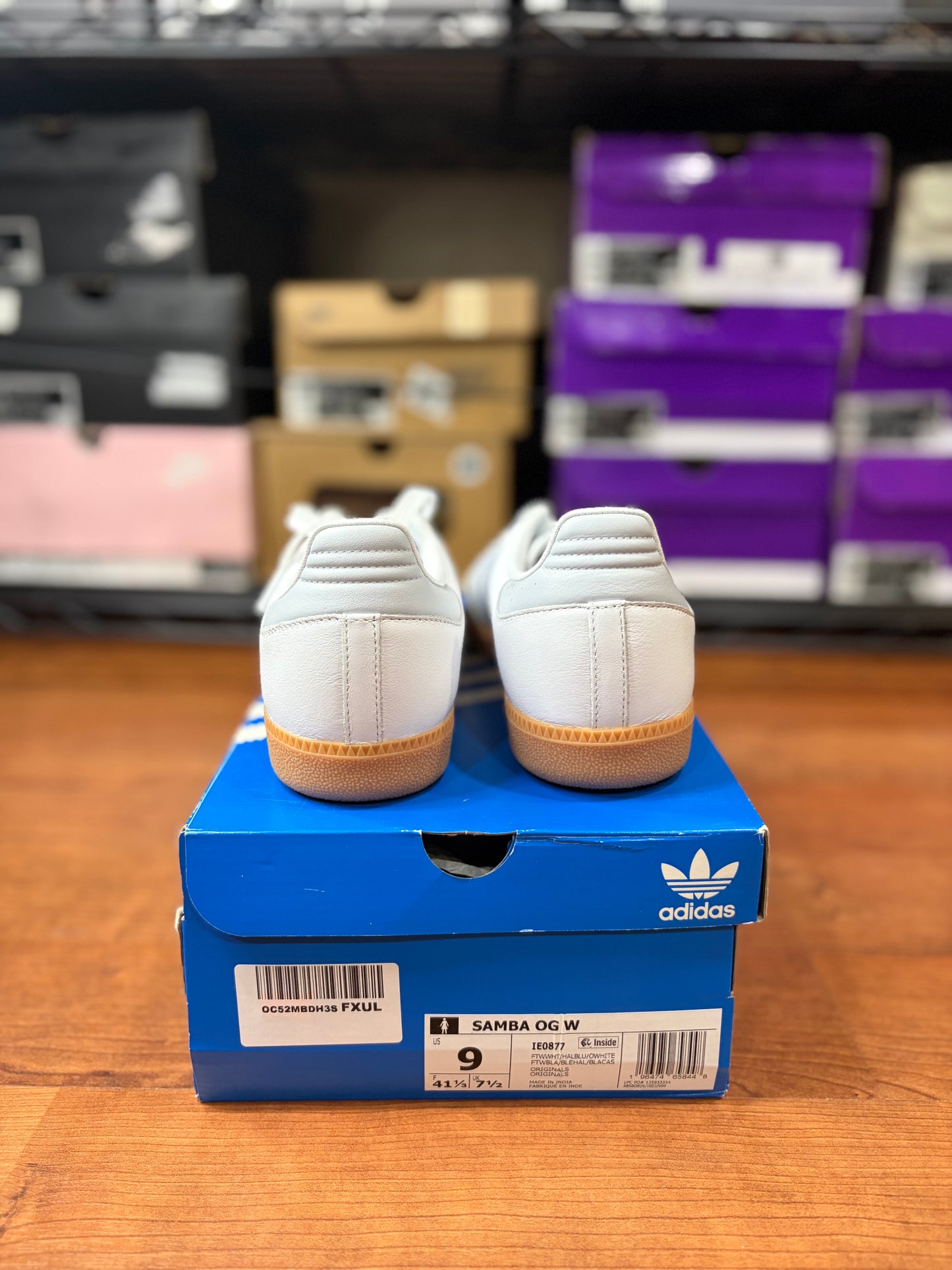 Adidas Samba Halo Blue Gum (Brand New - 9W )