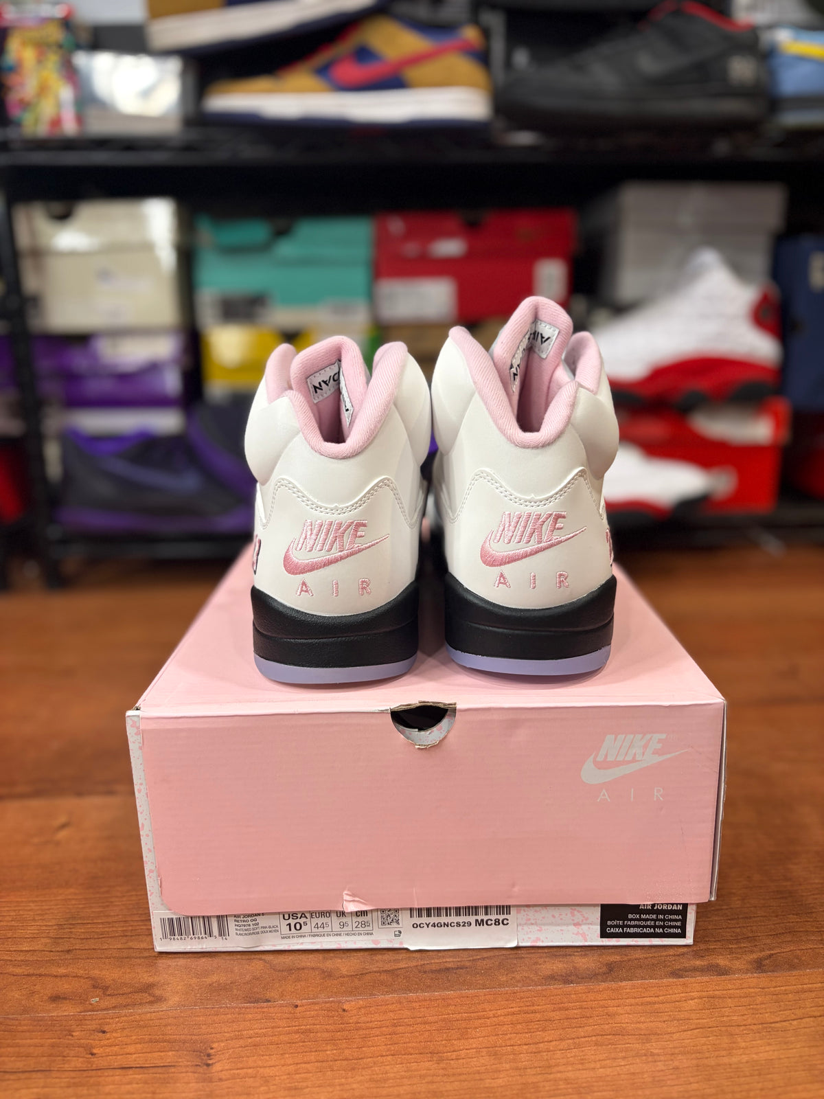 AJ5 Retro Soft Pink (DS - Size 10.5M)