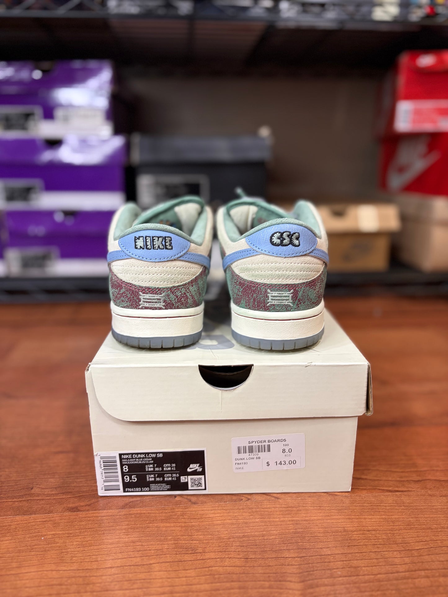 Nike Dunk Low SB Crenshaw (Size 8 Mens)