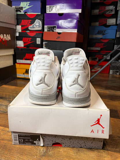 Jordan Retro 4 White Oreo (Size 13 Mens)