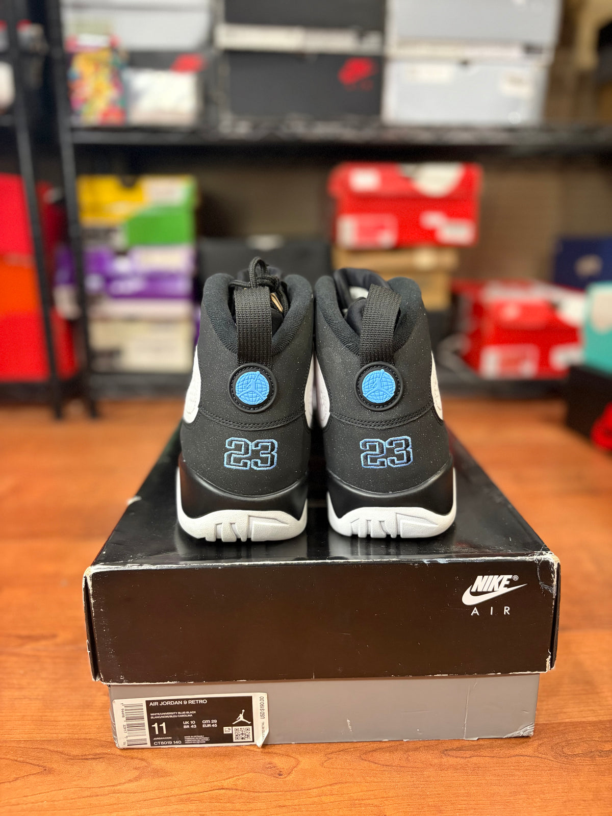 AJ9 Retro UNC (Size 11 Mens)