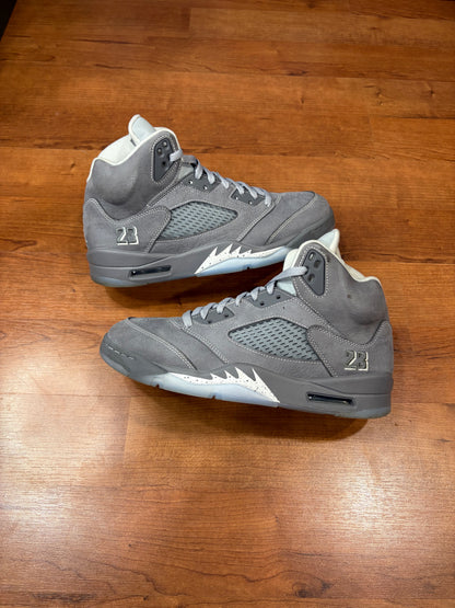 Jordan Retro 5 Wolf Grey (Size 10 Mens)