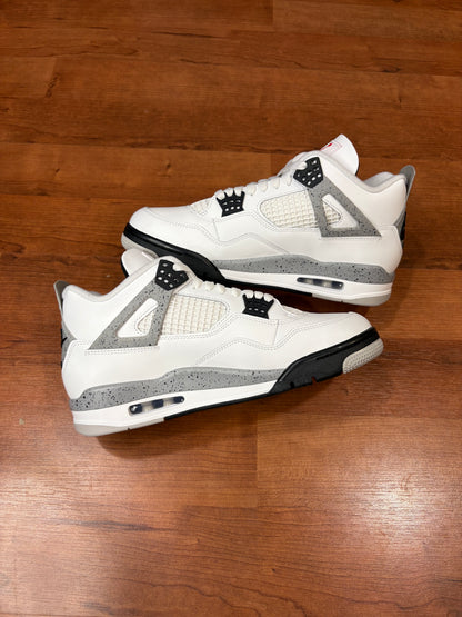 Jordan Retro 4 White Cement (Brand New - 10M)