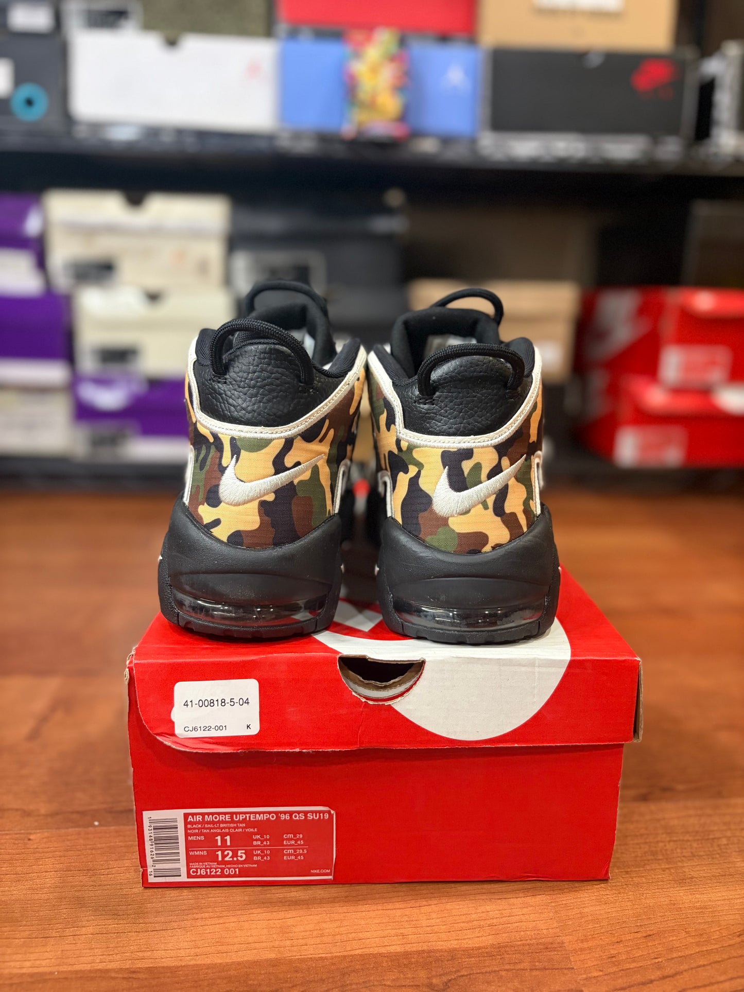 Nike Uptempo 96 Camo (Size 11 Mens)