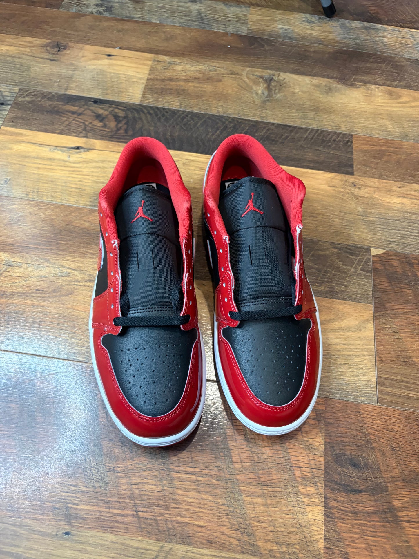 Air Jordan 1 Low Patent Varsity Red (Brand New - 11.5M)