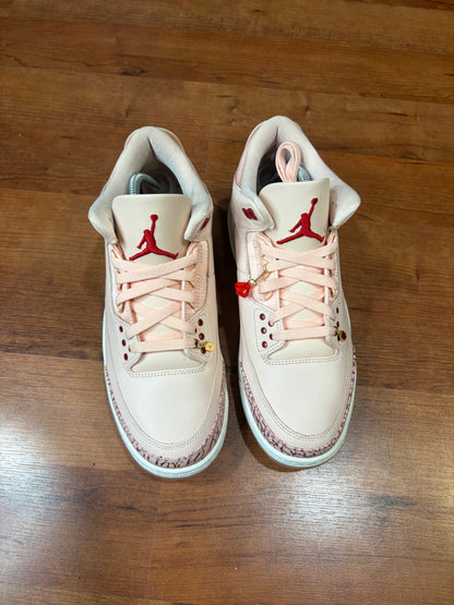 Jordan Retro 3 Valentines Day (Size 11W / 9.5M)