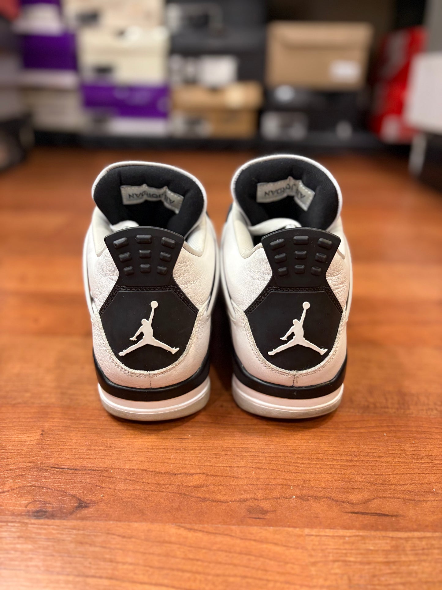 Jordan Retro 4 Military Black (Size 8.5 Mens)