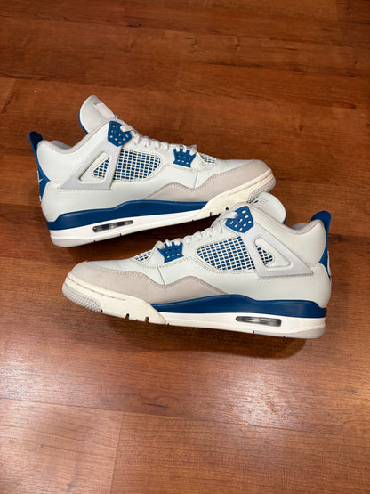 Jordan Retro 4 Military Blue (Size 12 Mens)