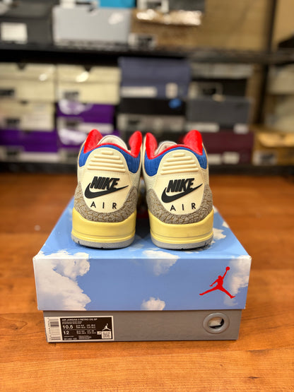 Jordan Retro 3 Seoul 2.0 (Size 10.5 Mens)